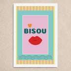 Affiche Bisou