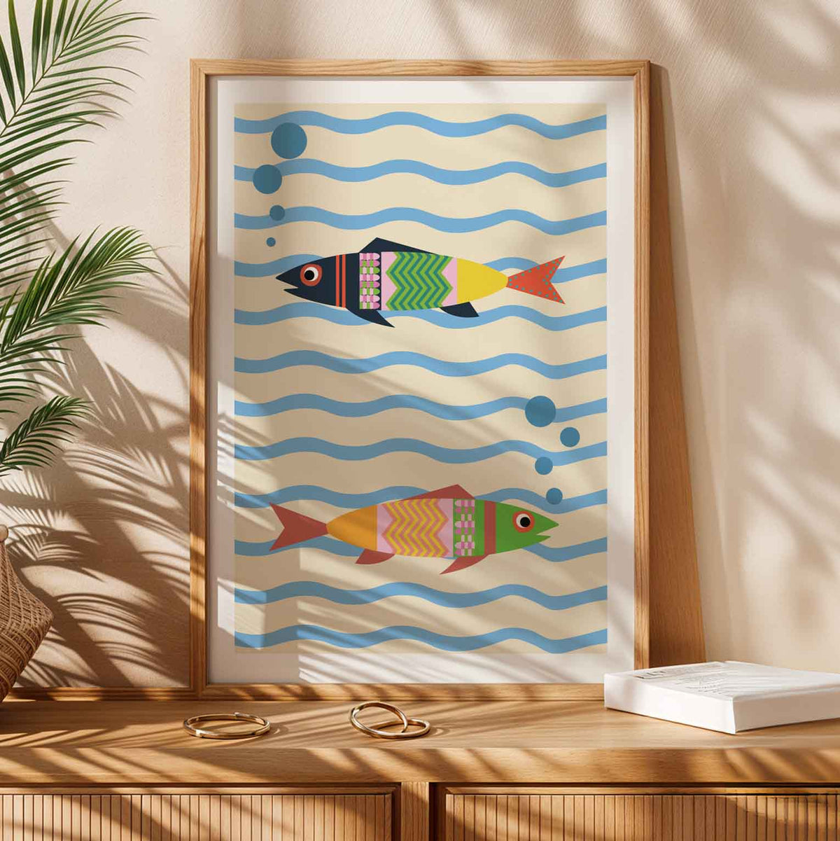 Affiche Poissons colorés