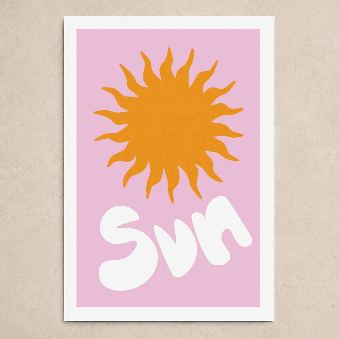 Affiche Sun - Soleil & Bonne humeur
