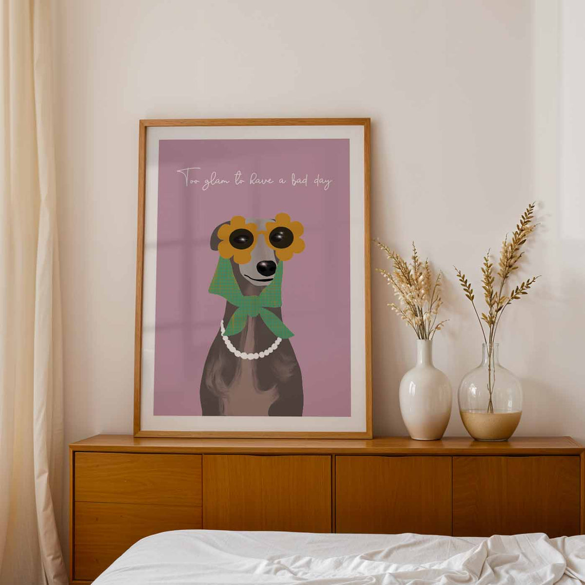 Affiche Chien Stylé