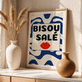 Affiche Bisou salé