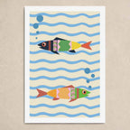 Colorful Fish Poster