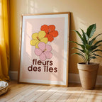Island Flower Poster