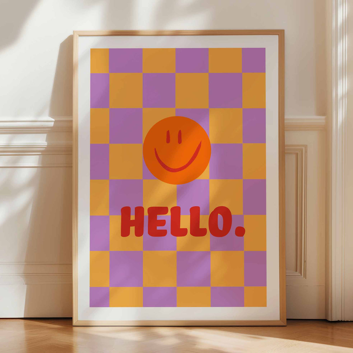 Affiche Hello Smiley